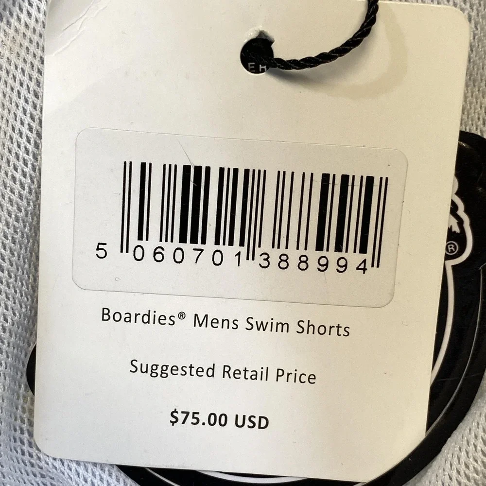 Boardies Swim Shorts Mens XL Multicolor‎ Tropical Beach Aloha Lined NWT